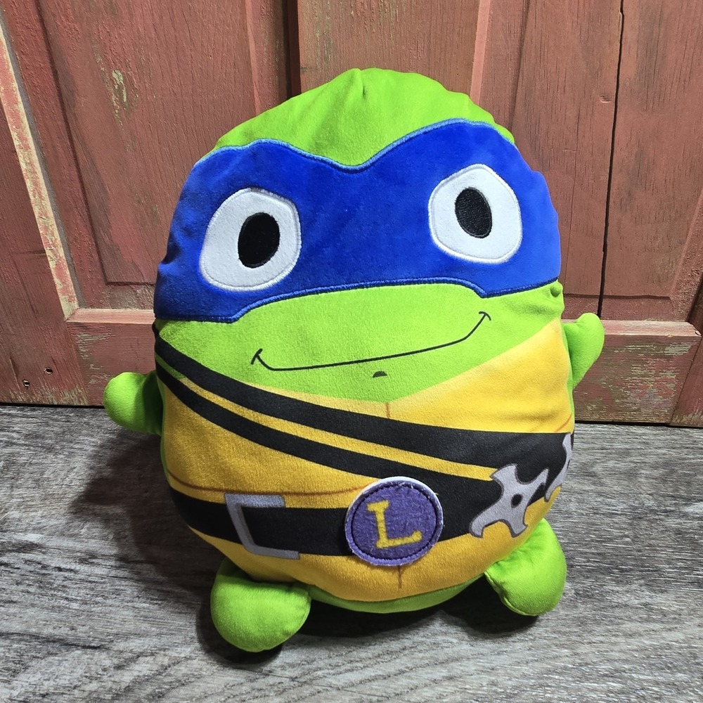 Leonardo Teenage Mutant Ninja Turtle Cuutopia Plush 10"‎ Collectible Toy Mattel